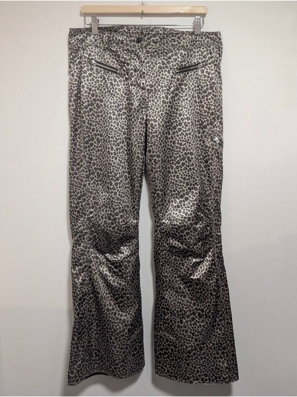 Obermeyer | Metallic Leopard Print Ski Pants